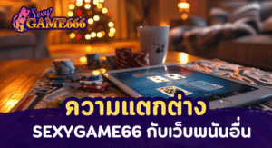 ความแตกต่าง SEXYGAME66 กับเว็บพนันอื่น